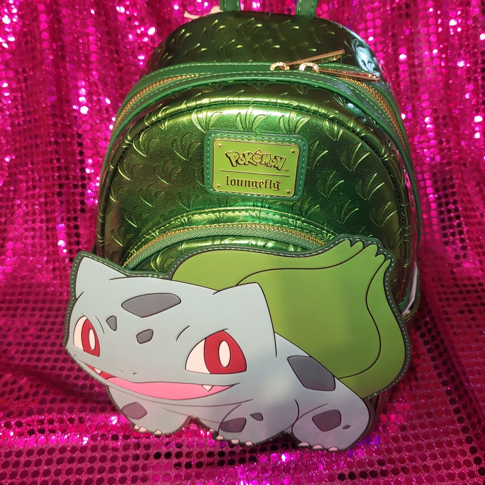 Loungefly Pokémon Green Backpack